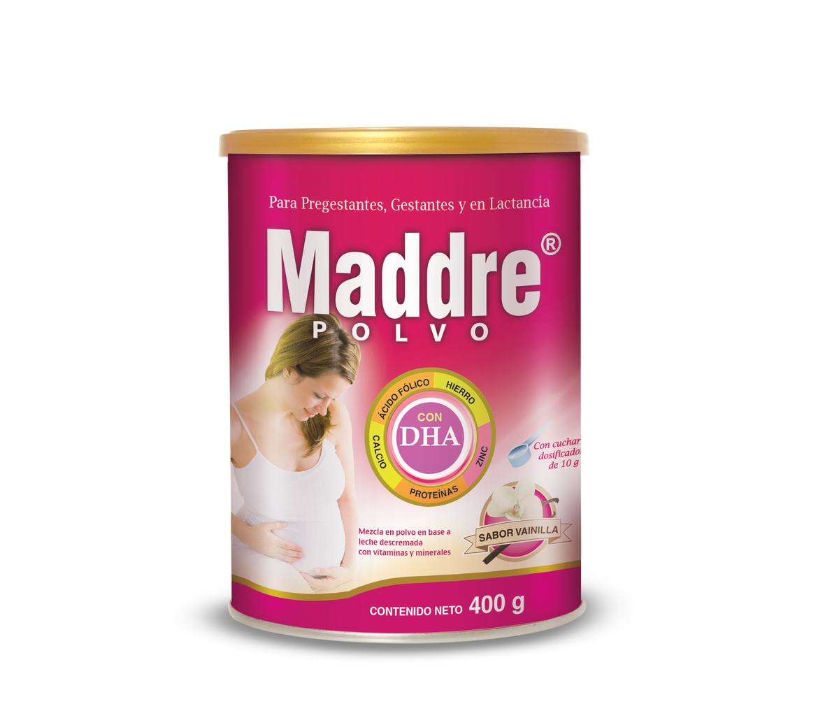 MADDRE DHA VAINILLA x400gr