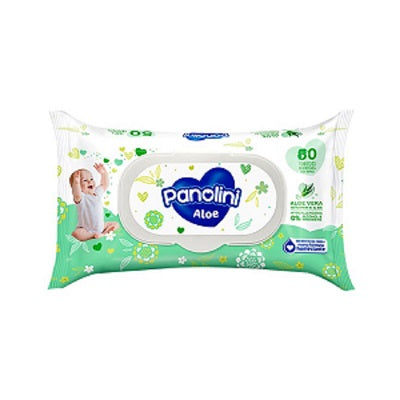 PANOLINI TOALLAS HUMEDAS ALOE x80unid