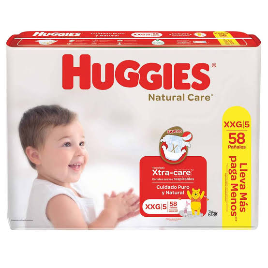HUGGIES NATURAL CARE XXG x58unid