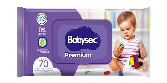 BABYSEC PREMIUM TOALLAS HUMEDAS x70unid