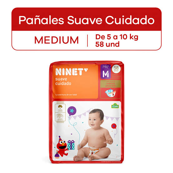 NINET SUAVE CUIDADO M x58unid