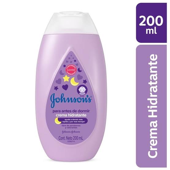 JOHNSONS CREMA HIDRATANTE PARA ANTES DE DORMIR x200ml