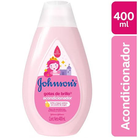 JOHNSONS ACONDICIONADOR GOTAS DE BRILLO x400ml