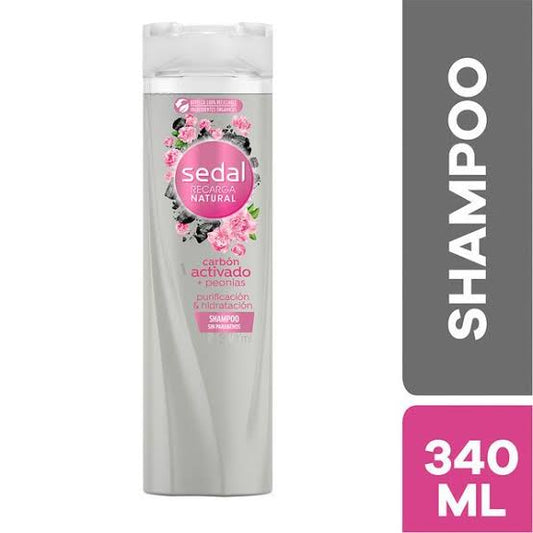 SEDAL SHAMPOO CARBON ACTIVADO x340ml