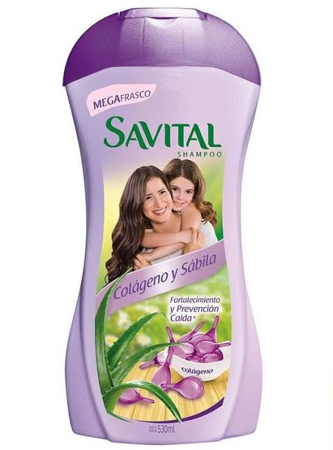 SAVITAL SHAMPOO COLAGENO Y SABILA x530ml