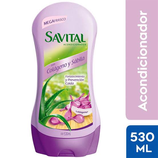 SAVITAL ACONDICIONADOR COLAGENO Y SABILA x530ml