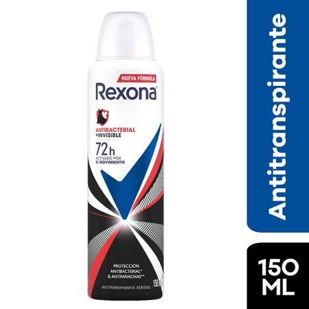 REXONA WOMAN DESODORANTE ANTIBACTERIAL + INVISIBLE
