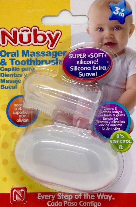 NUBY DEDAL SILICONA MASAJEADOR 730