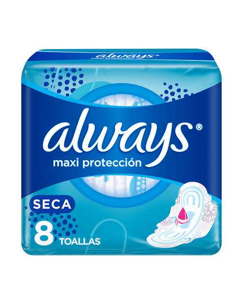 ALWAYS MAXI PROTEC SECA DIA TM x8unid