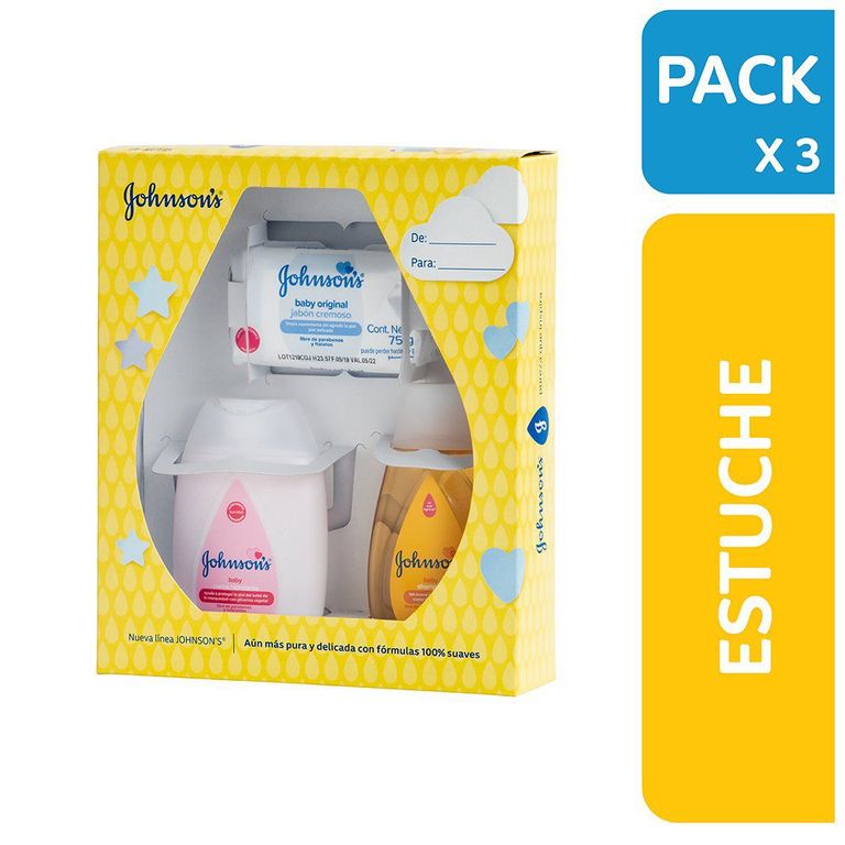 JOHNSONS ESTUCHE x3